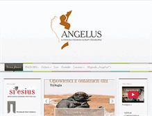 Tablet Screenshot of angelus.com.pl