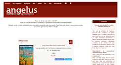 Desktop Screenshot of angelus.sk