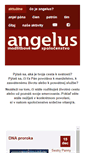 Mobile Screenshot of angelus.sk